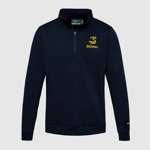 Ayrton Senna Sudadera Zipper 1/4 Legacy