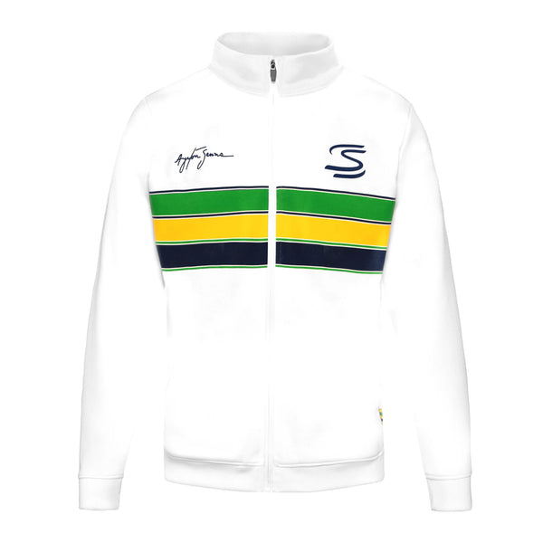 Ayrton Senna Sudadera Retro