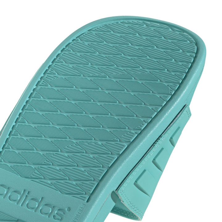 Sandalias Azul Adilette Comfort Mercedes AMG Petronas Detalle Suela