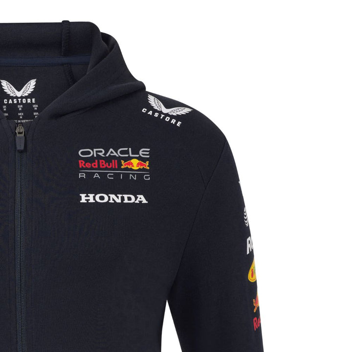 Sudadera Zipper Red Bull Racing Oficial 2025 Izquierdo