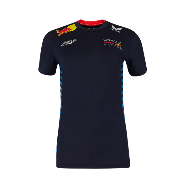 Red Bull Racing Mujer Playera Max Verstappen Oficial 2024