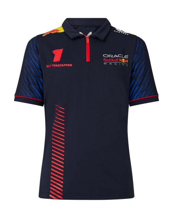 Red Bull Racing Infantil Camiseta Polo Max Verstappen Oficial 2023