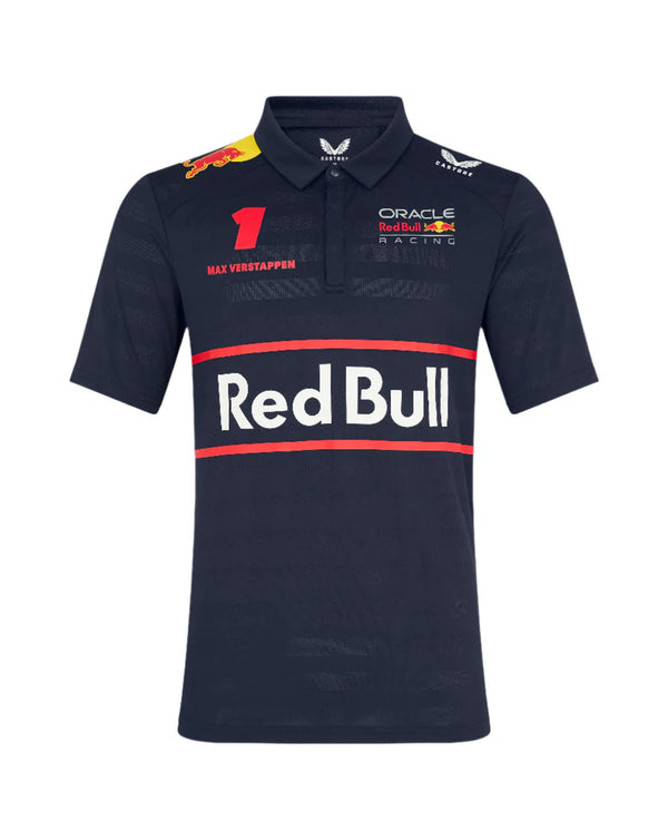 Camiseta Polo Red Bull Racing Max Verstappen Oficial 2025