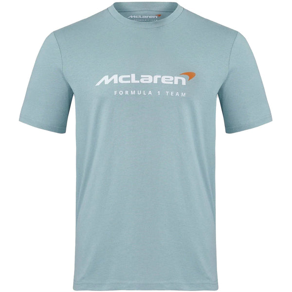 McLaren Playera Azul Logo