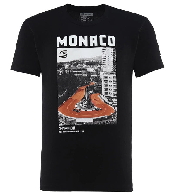 Playera Gráfica Ayrton Senna Monaco