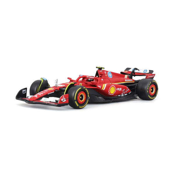 Carro F1 Escala Carlos Sainz Scuderia Ferrari SF24 1:43 Monoplaza